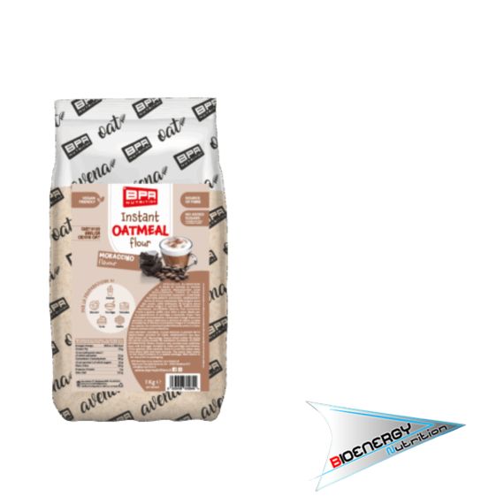 Bpr Nutrition-FARINA D'AVENA ISTANTANEA AROMATIZZATA (Conf. 1 Kg)   Mokaccino  